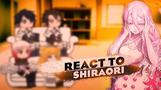 So I'm a Spider, So What? (Hero's party) react to Shiraori/Wakaba part 1/? | Rus/Eng