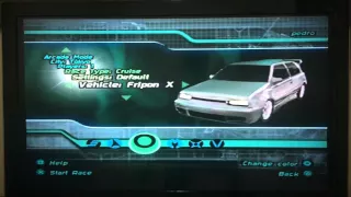 Midnight Club II (PS2) - All Cars