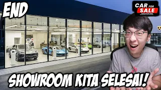 Dapat Mobil 1 Juta DOLLAR!! Showroom Mobil Kita SELESAI!  - Car for Sale Simulator - Part 3 - END