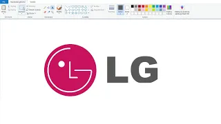 How to Draw LG, McDonald's, Intel, SEGA, DVD Logos In MS Paint Tutorial