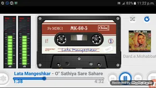 O  Sathiya Sare Sahare Lata Mangeshkar Ultra Classic Jhankar Song    YouTube