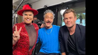 HANS with Chris Hemsworth and Taika Waititi!