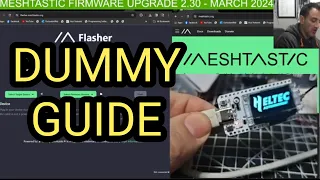 MESHTASTIC HELTEC V3 - DUMMY GUIDE - FULL SET UP