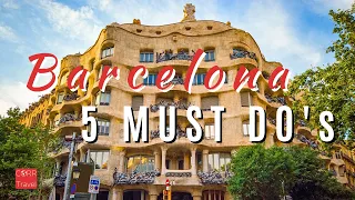 5 Barcelona MUST DO Things 🇪🇸 | Best in Barcelona Spain 2024 Solo Travel