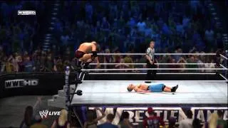 WWE 12 / The Rock vs John Cena Gameplay I HD