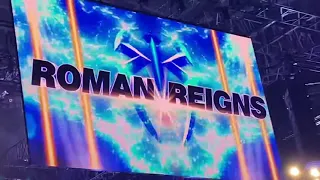 Roman Reigns Entrance SummerSlam 2021!