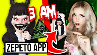 Do NOT DOWNLOAD OR PLAY ZEPETO APP AT 3AM!! (*Scary & Haunted!?)