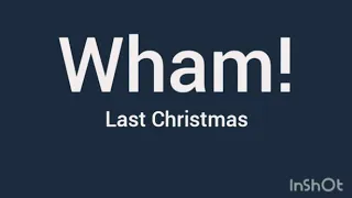 Last Christmas - Wham!  1HOUR