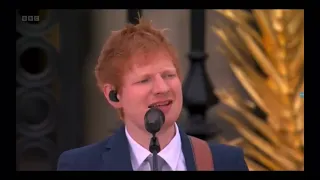 Perfect - Ed Sheeran Live Performance at Queen's Platinum Jubilee Pageant 2022