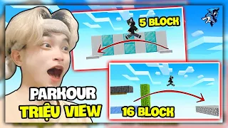 TIKTOK MINECRAFT Siro Thử Thách Những Pha Parkour Triệu View Của Các Pro