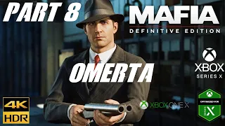 MAFIA DEFINITIVE EDITION 4K HDR 60FPS Xbox One X Xbox Series X Gameplay Part #8 No Commentary