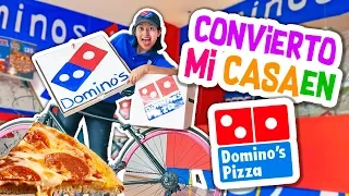 Convierto Mi Casa En Un DOMINO'S PIZZA 🍕 PIZZERIA Se Sale de Control 💥Conny - Vloggeras Fantásticas