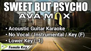 Ava Max - Sweet But Psycho ( Acoustic Karaoke ) ( Instrumental No Vocal )