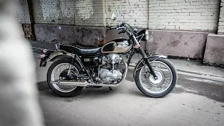 Kawasaki W650 – нестареющая классика в современном исполнении. Большой обзор. Дрэг с CB400SS.