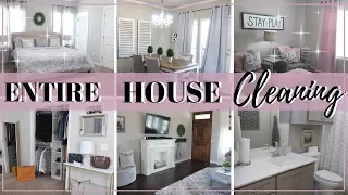 MESSY CLEAN WITH ME | ENTIRE HOUSE | BEFORE AND AFTER TOUR
