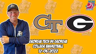 Georgia Tech vs Georgia 12/6/22 College Basketball Free Pick CBB Betting Tips | NCAAB Picks