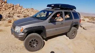 Grand Cherokee Wj ‘s and Wk2 Off Roading Monetero Wash Near Agua Caliente (Anza Borrego) CA