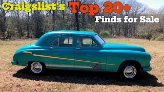 Revive Your Love for Classic Cars: Craigslist's Top 20+  Finds for Sale Under $15K  - Owners Sell!