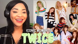 Reaction to 'TWICE moments that are ICONIC' - ICONIC AND HILARIOUS!!!