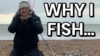 Sea Fishing Shoreham West Sussex - REALLY COLD!!!