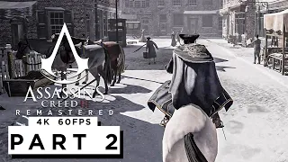 ASSASSINS CREED 3 REMASTERED Walkthrough Gameplay Part 2 - (4K 60FPS) - No Commentary