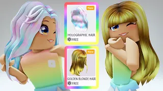 GET THESE 2 FREE HAIR NOW 😲😍 HOLOGRAPHIC & GOLDEN BLONDE