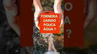 TORNEIRA SAINDO POUCA ÁGUA? Isso pode te ajudar! #shorts