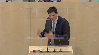 2020 11 17 146 Hannes Amesbauer FPÖ   Nationalratssitzung ab 19 15 Uhr vom 17 11 2020 um 1915 Uhr