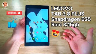 Review Máy Tính Bảng Lenovo Tab 3 8 Plus Trong 2024 #lenovo