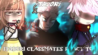 Itadori classmates react to Itadori || his Future || Manga spoilers jujutsu kaisen React○