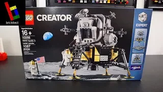 Unboxing LEGO Creator 10266 NASA Apollo 11 Lunar Lander