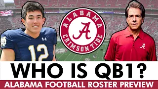 Alabama Football Roster Preview: Who Wins QB Battle Between Tyler Buchner, Ty Simpson, Jalen Milroe?