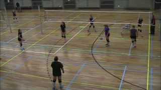 Volleybal: full training with drawings and videos.