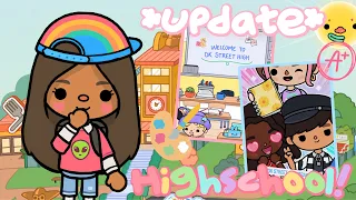 *NEW TRAILER* Ok Street Highschool! 📚🍎 || With Voice 🔊 || Toca Life World 🌎