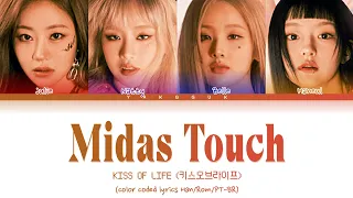 KISS OF LIFE - Midas Touch [color coded lyrics Han/Rom/PT-BR]