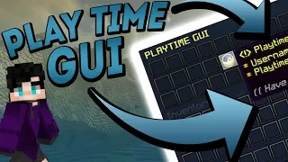 PlayTimeGUI l Plugin Tutorial