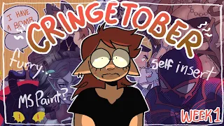 First Week of the CRINGETOBER Drawing Challenge!!