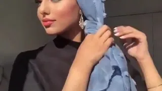 how to apply easy, fast & nice hijab style