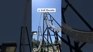 Top Ten Roller Coasters at Six Flags Magic Mountain!