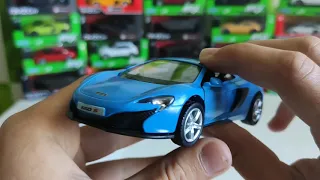 McLAREN 650s RMZ City scale model review unpacking diecast collection 1:32 hobby