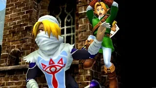 The Legend Of Zelda: Ocarina Of Time 3D Cutscene #1 - Meeting Sheik (Remake)