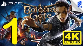 Baldur's Gate 3 | PS5 Gameplay Walkthrough Part 1 - 4k No Commentary