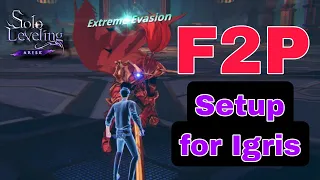 EZPZ HOW TO BEAT IGRIS - Solo Leveling Arise global