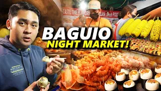 BAGUIO's Most Extreme Night Market! CRAZIEST Street Food of Baguio at NIGHT!