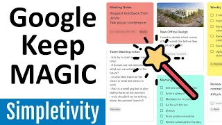 How to use Google Keep Notes like a Pro! (Tips & Tutorial)