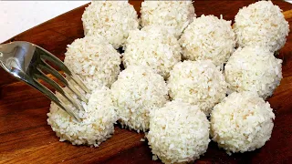 Do you have Condensed milk? Coconut balls recipe in 5 minutes