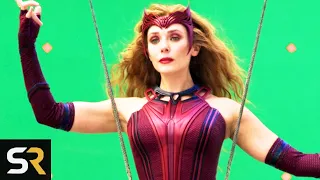 Behind The Magic Of Scarlet Witch Scenes