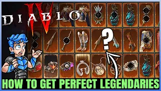 Diablo 4 - You're Using Legendary Gear Wrong - All 5 Classes Best Legendaries Guide & Fast Farm!