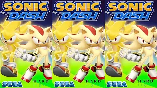 Sonic Dash - Super Shadow vs Super Sonic New Character Unlocked Update Mod All Characters Unlocked