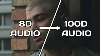 Zayn-Dusk Till Down ft.Sia(100D Audio)Use HeadPhones | Subscribe